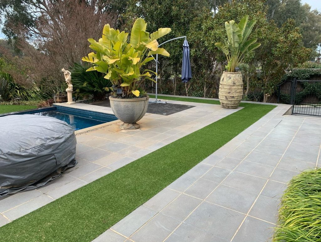 poolside artificial turf